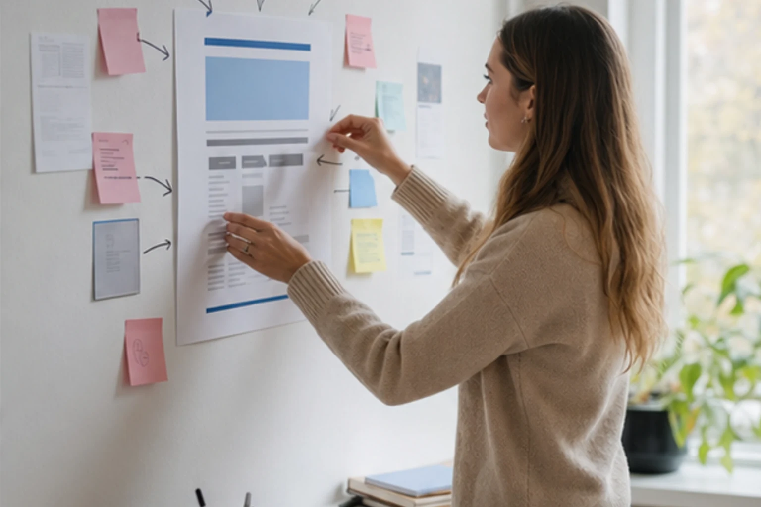 Editorial workspace for editorial quality checklist