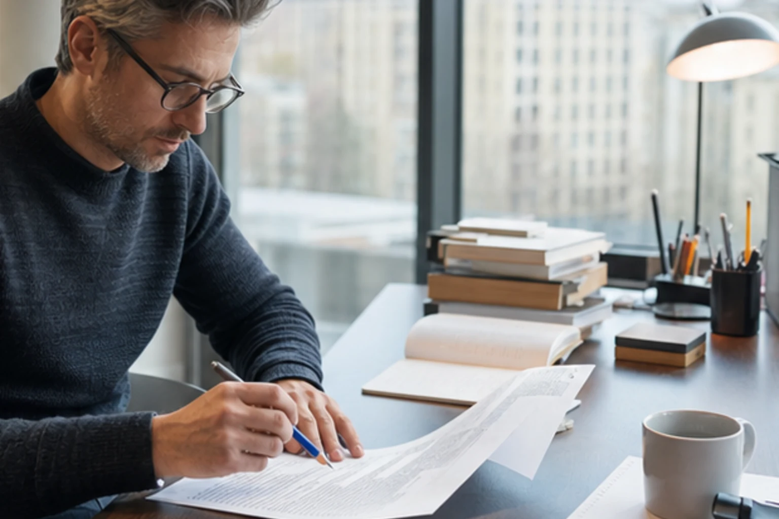 Editorial workspace for how to publish seo articles