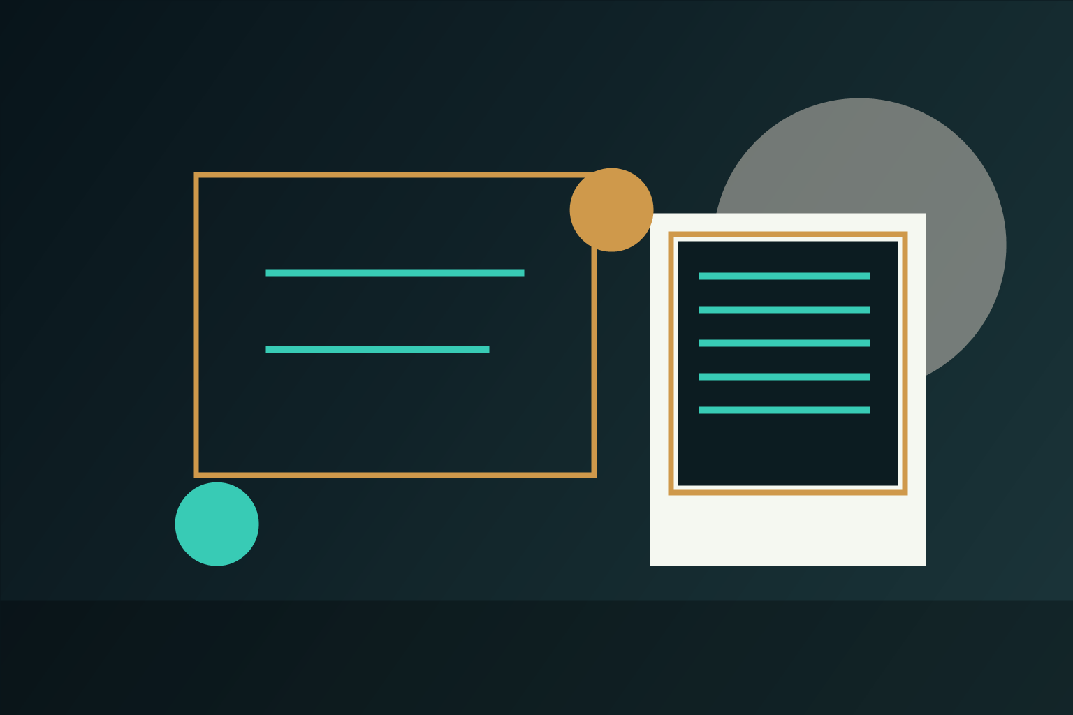 Illustration éditoriale de la structuration d’un workflow IA en produit numérique